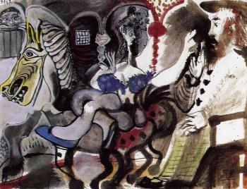 Pablo Picasso : the circus rider